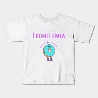 Funny gift idea | Donut Kids T-Shirt